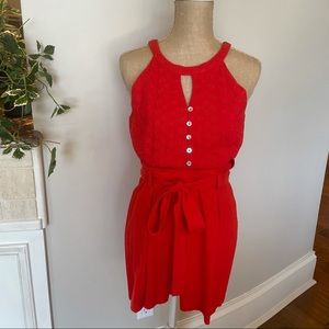 Miami Paper-bag Romper